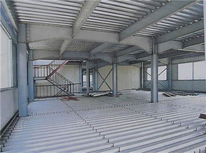 钢构夹层楼承板的做法