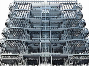 钢构高层外筒结构剪力滞效应