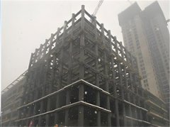 解析钢构高层的腰桁架设