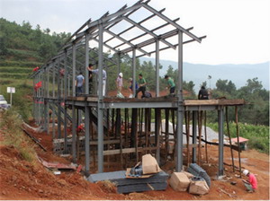 钢构住宅的支撑形式